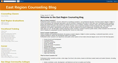 Desktop Screenshot of eastregioncounseling.blogspot.com