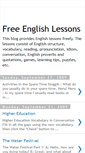 Mobile Screenshot of learn-english-lesson.blogspot.com
