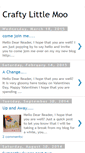 Mobile Screenshot of craftylittlemoos.blogspot.com