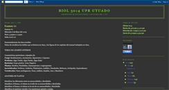 Desktop Screenshot of biol3014.blogspot.com