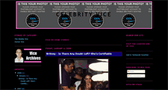 Desktop Screenshot of celebvice.blogspot.com