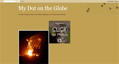 Desktop Screenshot of mydotontheglobe.blogspot.com