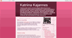 Desktop Screenshot of katriinakajannes.blogspot.com