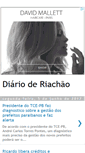 Mobile Screenshot of diarioderiachao.blogspot.com