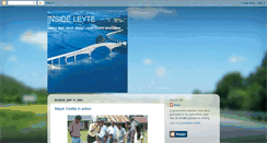 Desktop Screenshot of insideleyte.blogspot.com