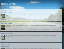 Tablet Screenshot of insideleyte.blogspot.com