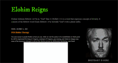 Desktop Screenshot of elohimreigns.blogspot.com