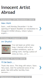 Mobile Screenshot of innocentartist.blogspot.com