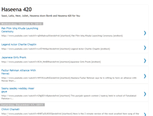 Tablet Screenshot of haseena420.blogspot.com