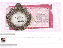 Tablet Screenshot of lydiascreaties.blogspot.com