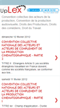 Mobile Screenshot of conventioncollectiveacteurs.blogspot.com