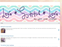 Tablet Screenshot of lovestitchlove.blogspot.com