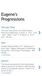 Mobile Screenshot of eugenesprogressions.blogspot.com