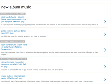 Tablet Screenshot of fans-newalbummusic.blogspot.com