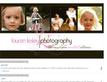 Tablet Screenshot of laurenlesleyphotography.blogspot.com