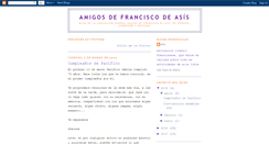 Desktop Screenshot of amigosdefranciscodeasis.blogspot.com