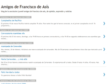 Tablet Screenshot of amigosdefranciscodeasis.blogspot.com