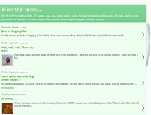 Tablet Screenshot of blessthismess-3girlsmomma.blogspot.com