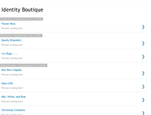 Tablet Screenshot of identityboutique.blogspot.com