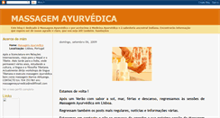 Desktop Screenshot of massagemayurvedica.blogspot.com