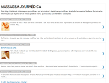 Tablet Screenshot of massagemayurvedica.blogspot.com