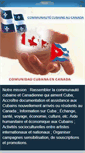 Mobile Screenshot of comunidadcubanaencanada.blogspot.com