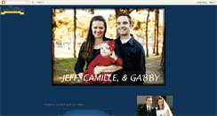 Desktop Screenshot of jeffreyandcamille.blogspot.com