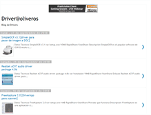 Tablet Screenshot of driveratoliveros.blogspot.com