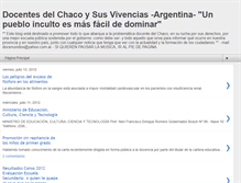 Tablet Screenshot of desdechaco.blogspot.com