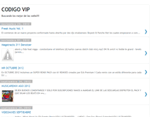 Tablet Screenshot of codigo-vip.blogspot.com