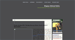 Desktop Screenshot of akhmadsekhu.blogspot.com