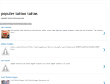 Tablet Screenshot of populertattoo69.blogspot.com