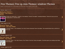 Tablet Screenshot of free-xp-vista-windows-themes.blogspot.com