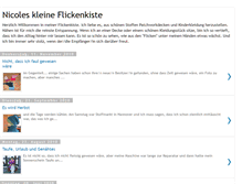 Tablet Screenshot of flickenkiste.blogspot.com