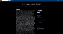 Desktop Screenshot of jpshollywoodscoop.blogspot.com