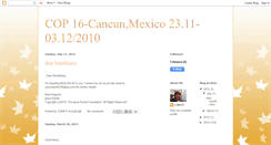 Desktop Screenshot of cdns11-cop16.blogspot.com