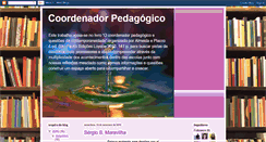 Desktop Screenshot of coordenadorpedagogico2010.blogspot.com