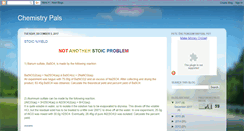 Desktop Screenshot of chemistrypals.blogspot.com
