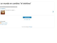 Tablet Screenshot of elxtelefono.blogspot.com