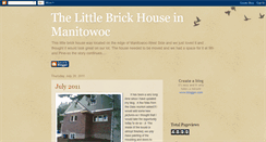 Desktop Screenshot of littlebrickhousemanitowoc.blogspot.com