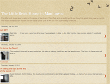 Tablet Screenshot of littlebrickhousemanitowoc.blogspot.com