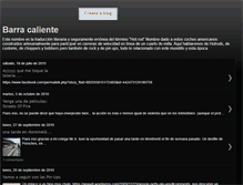 Tablet Screenshot of barracaliente.blogspot.com