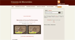 Desktop Screenshot of concurso-tallerliterariorg.blogspot.com