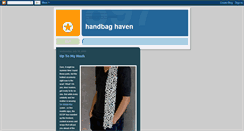 Desktop Screenshot of handbag-haven.blogspot.com