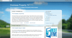 Desktop Screenshot of overseas-property-tv.blogspot.com