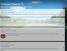 Tablet Screenshot of overseas-property-tv.blogspot.com