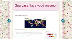 Desktop Screenshot of fazendosuacasa.blogspot.com