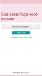 Mobile Screenshot of fazendosuacasa.blogspot.com