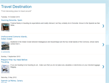 Tablet Screenshot of newtravelplace.blogspot.com