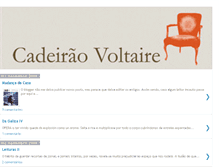 Tablet Screenshot of cadeiraovoltaire.blogspot.com